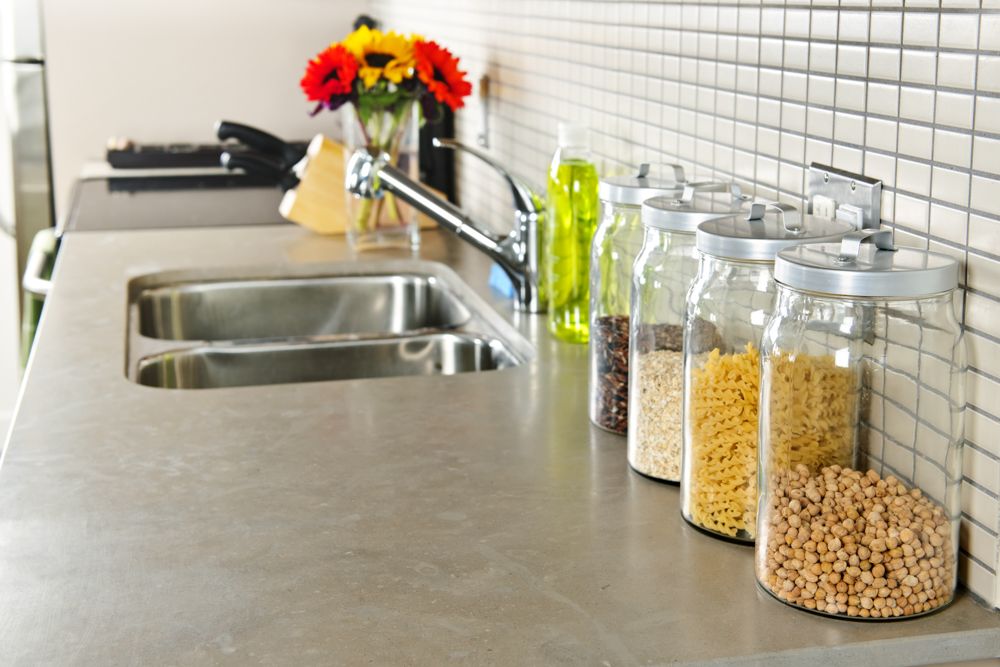 Countertops-corian countertop-food-sink