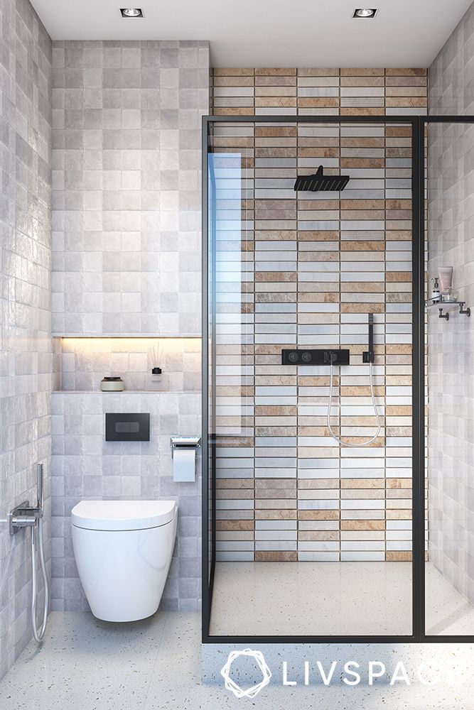 simple shower design