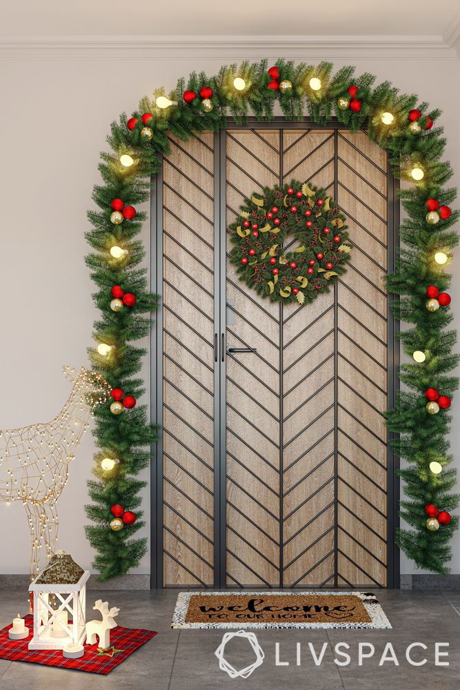 christmas-decor-entrance-door-decor-lights