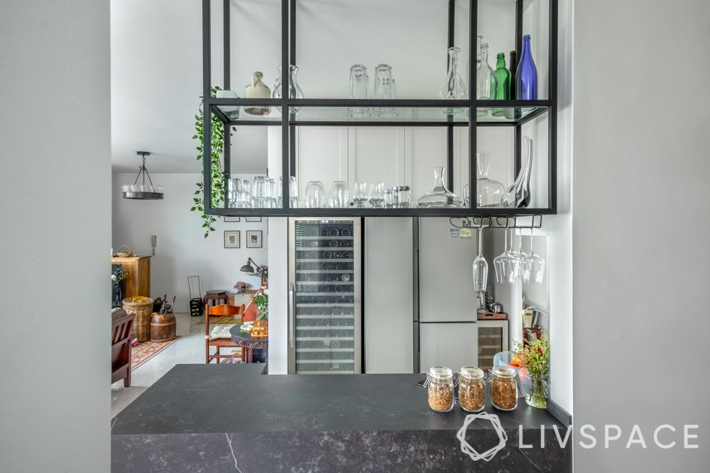 singapore-kitchen-renovation-bar-counter-metal-rack