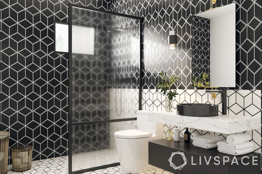 bathroom-tiles-geometric-pattern-black-white