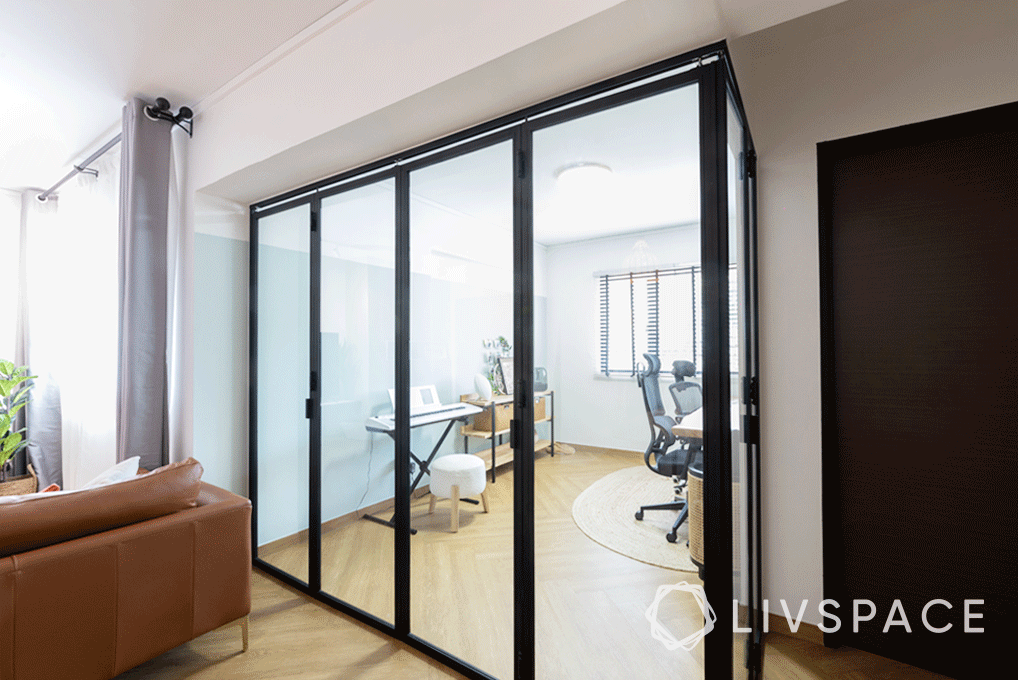 4-room-hdb-design-study-room-folding-glass-door-entrance