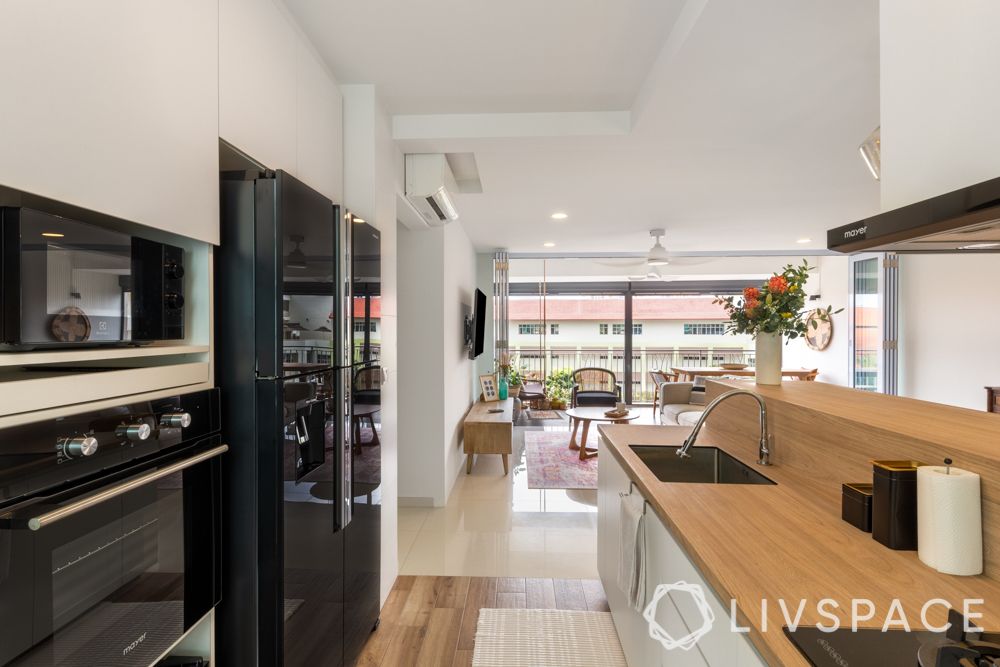 3-room-hdb-design-kitchen-entrance-wooden-countertop