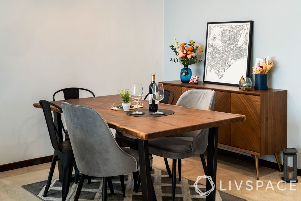 dining-room-design-sleek-wooden-table-grey-chairs