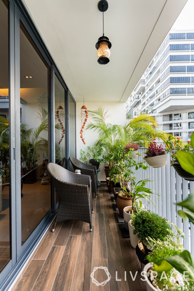 balconies-plants-compact-wooden-flooring