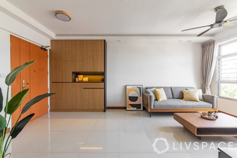 Hdb 4 Room Resale Renovation That Follows Clean, Contemporary Style