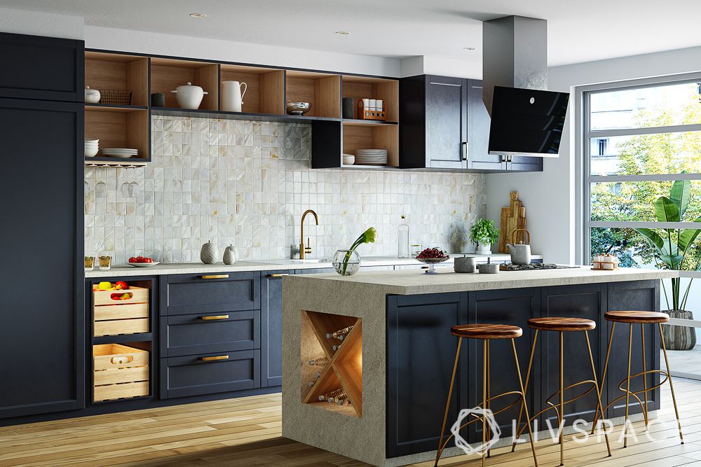 open-storage-units-in-kitchen-island