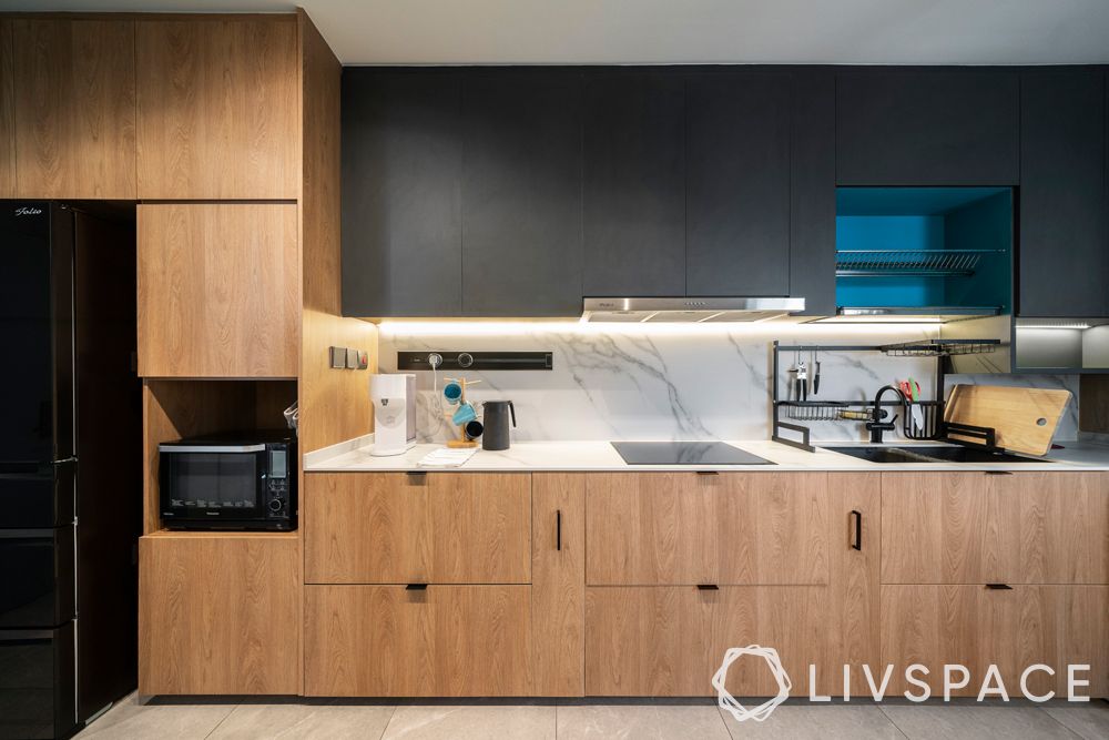 modern-kitchen-design-pop-colour-blue-open-shelf-laminate-cabinets