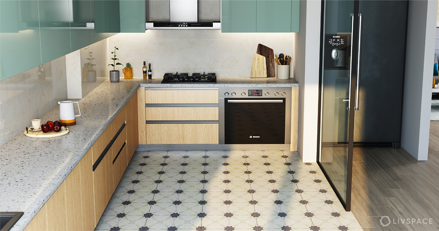 9 Beautiful Kitchen Floor Tiles That