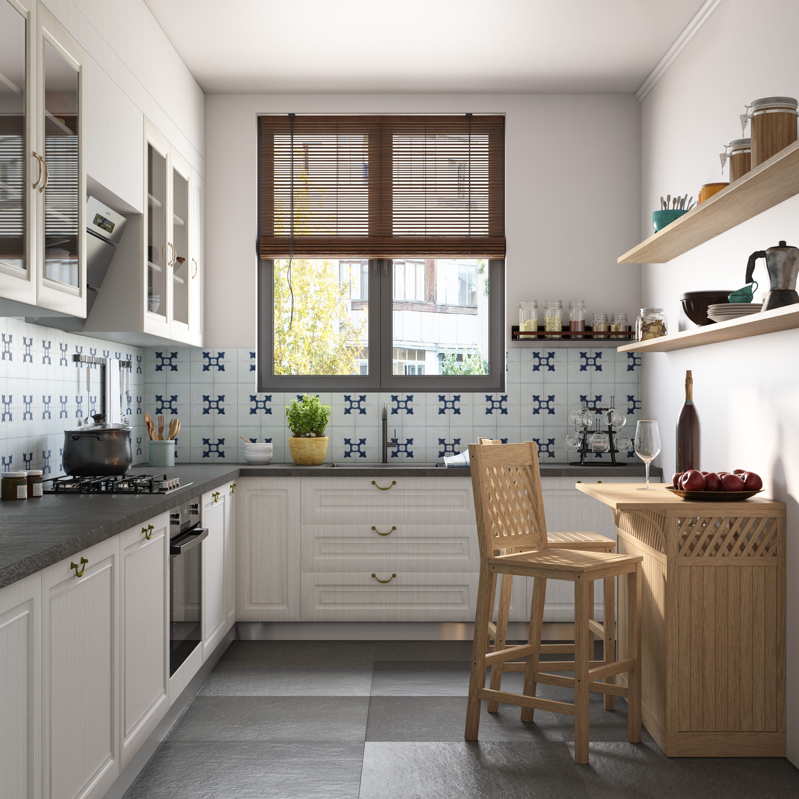 9 Beautiful Kitchen Floor Tiles That