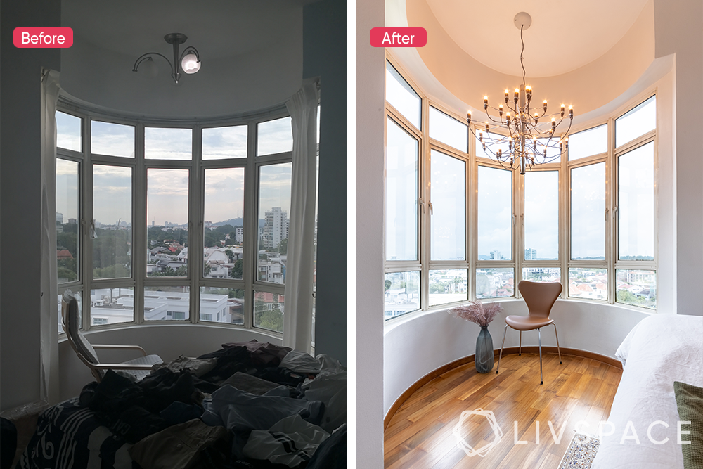 renovation-home-bedroom-before-after-huge-windows-bed-wooden-floor