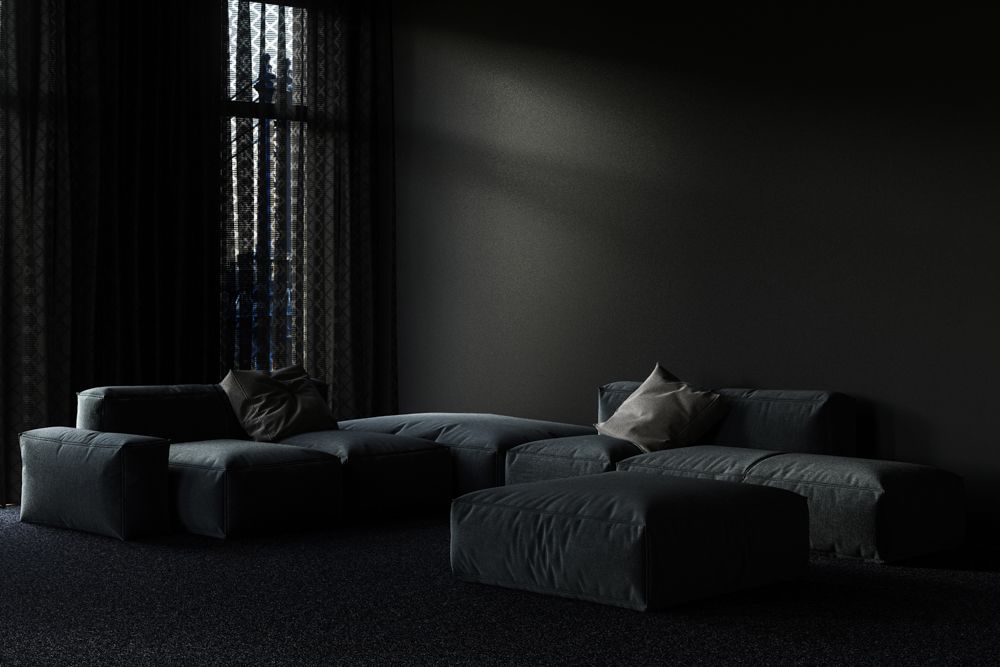 Room-design-dimly-lit-living-room