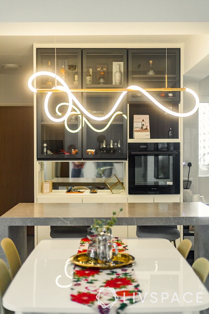 modern-contemporary-dining-room-neon-light-display-cabinet