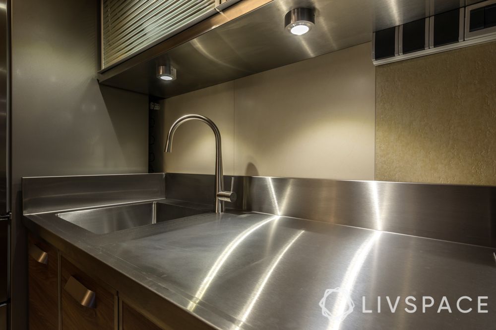kitchen-countertop-stainless-steel