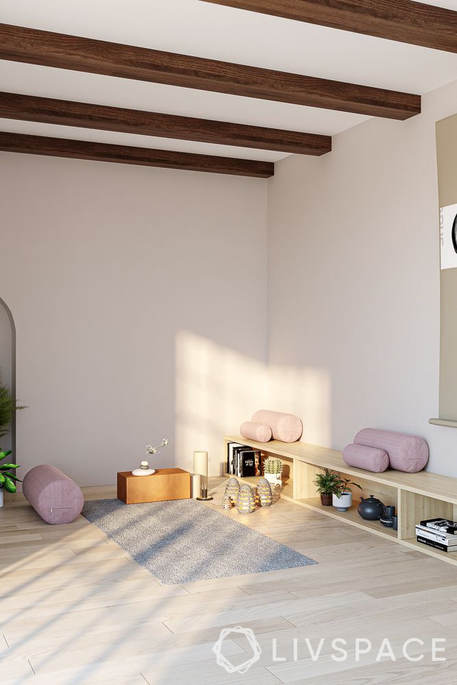 japandi-interior-design-yoga-room