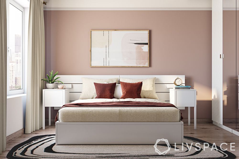 best-wall-paint-Singapore-muted-pink-bedroom