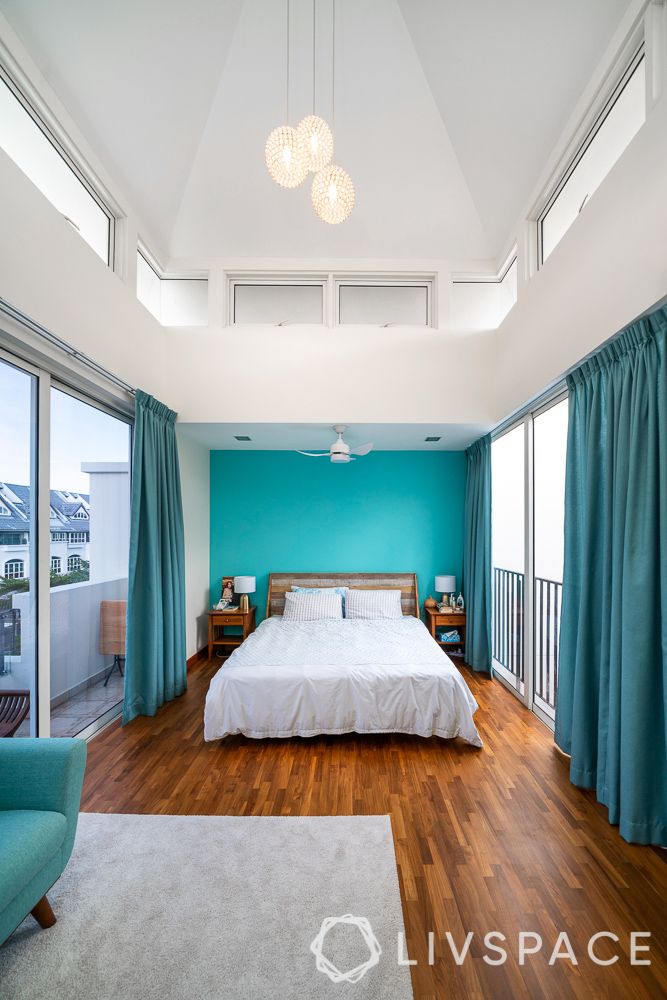best-wall-paint-singapore-teal-bedroom