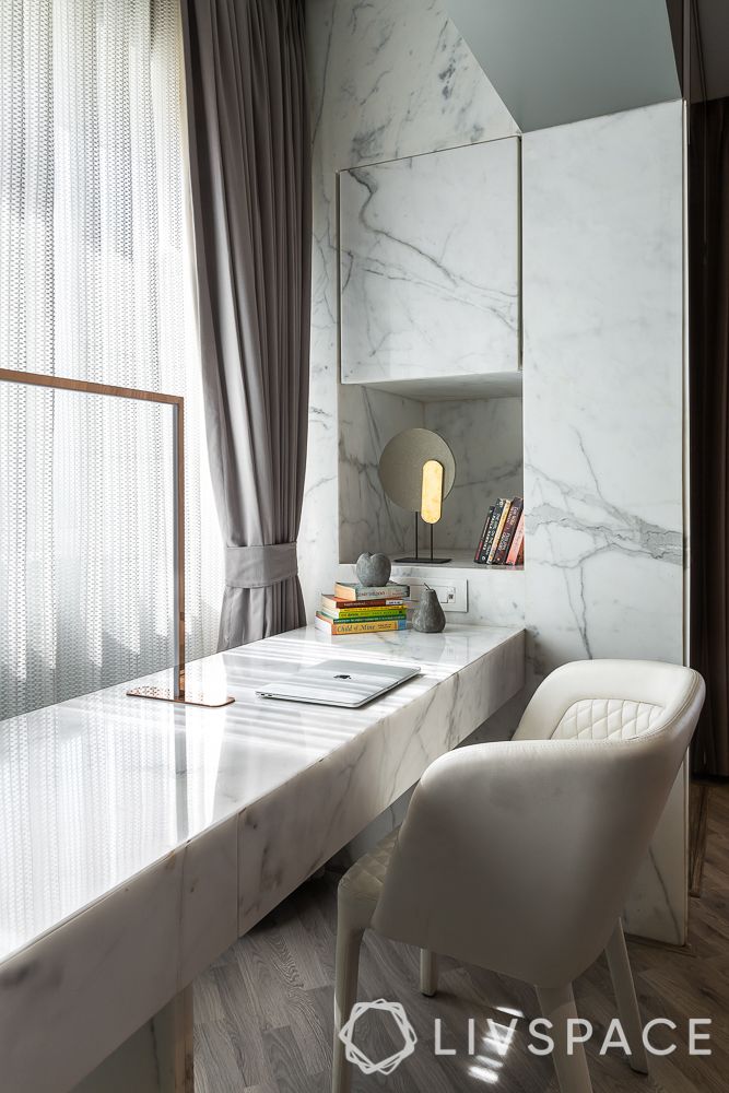 small-home-office-ideas-white-marble