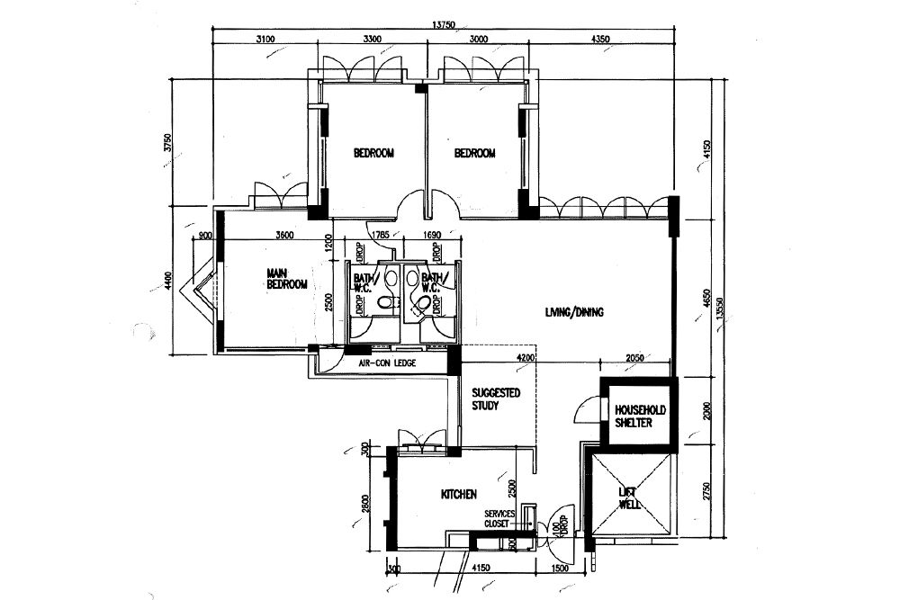 How To Read An Hdb Floor Plan All Your