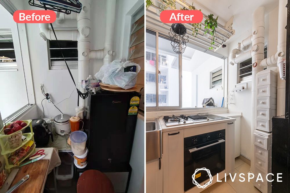 kitchen-renovation-using-ikea-products-and-plants