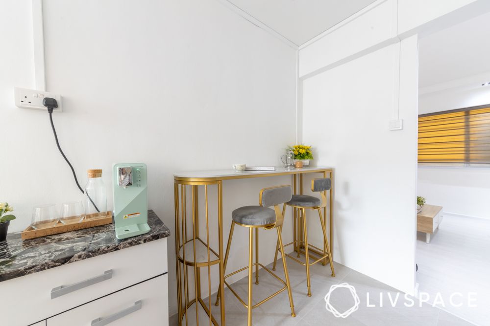 breakfast-bar-with-brass-toned-legs