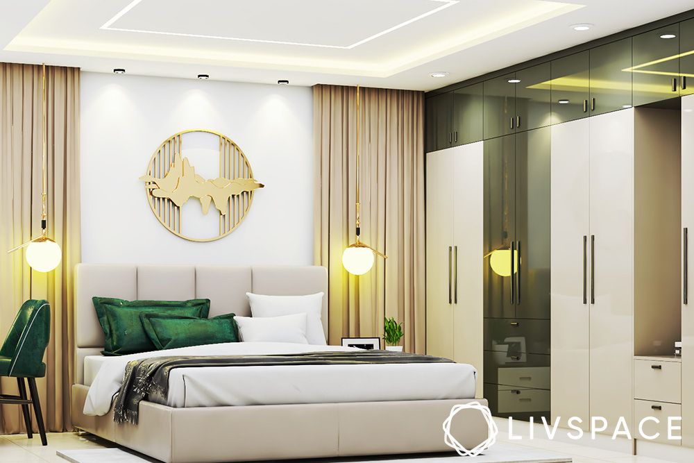 green-and-beige-bedroom-with-lighting