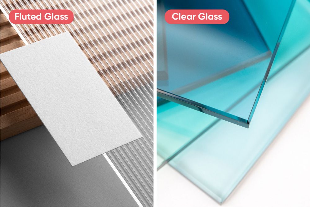 fluted-glass-vs-clear-glass