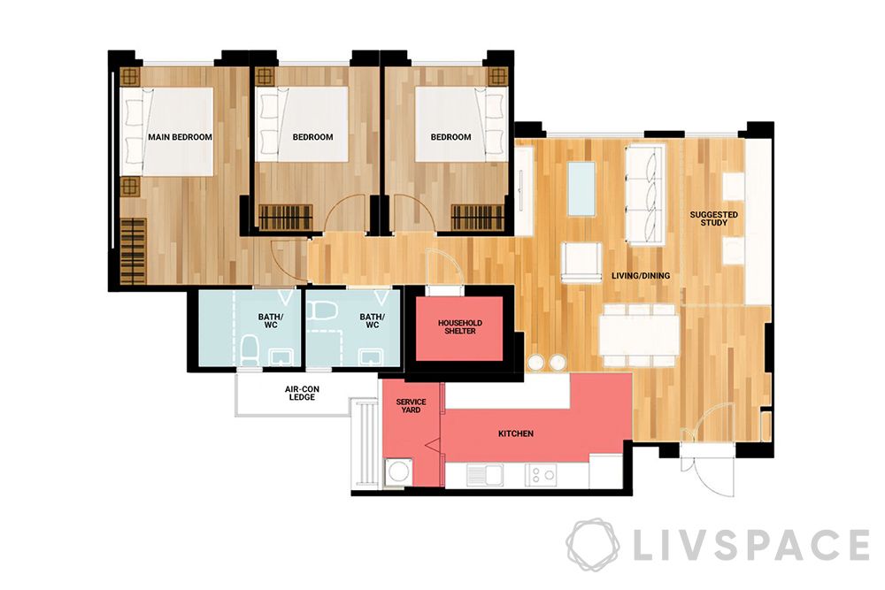 5 Room Bto Floor Plan Ideas Most