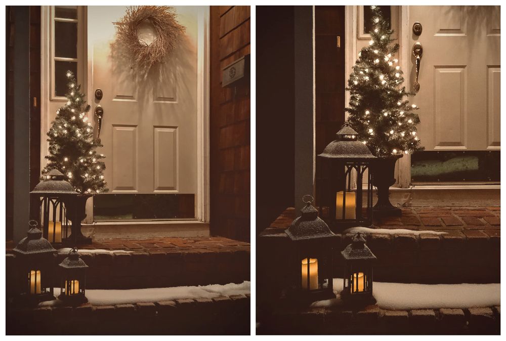 doorway-christmas-decor-lanterns-tree