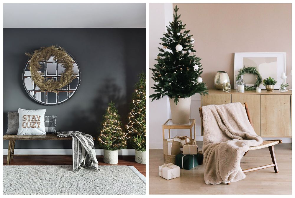 neutral-christmas-decor-idea-for-foyer