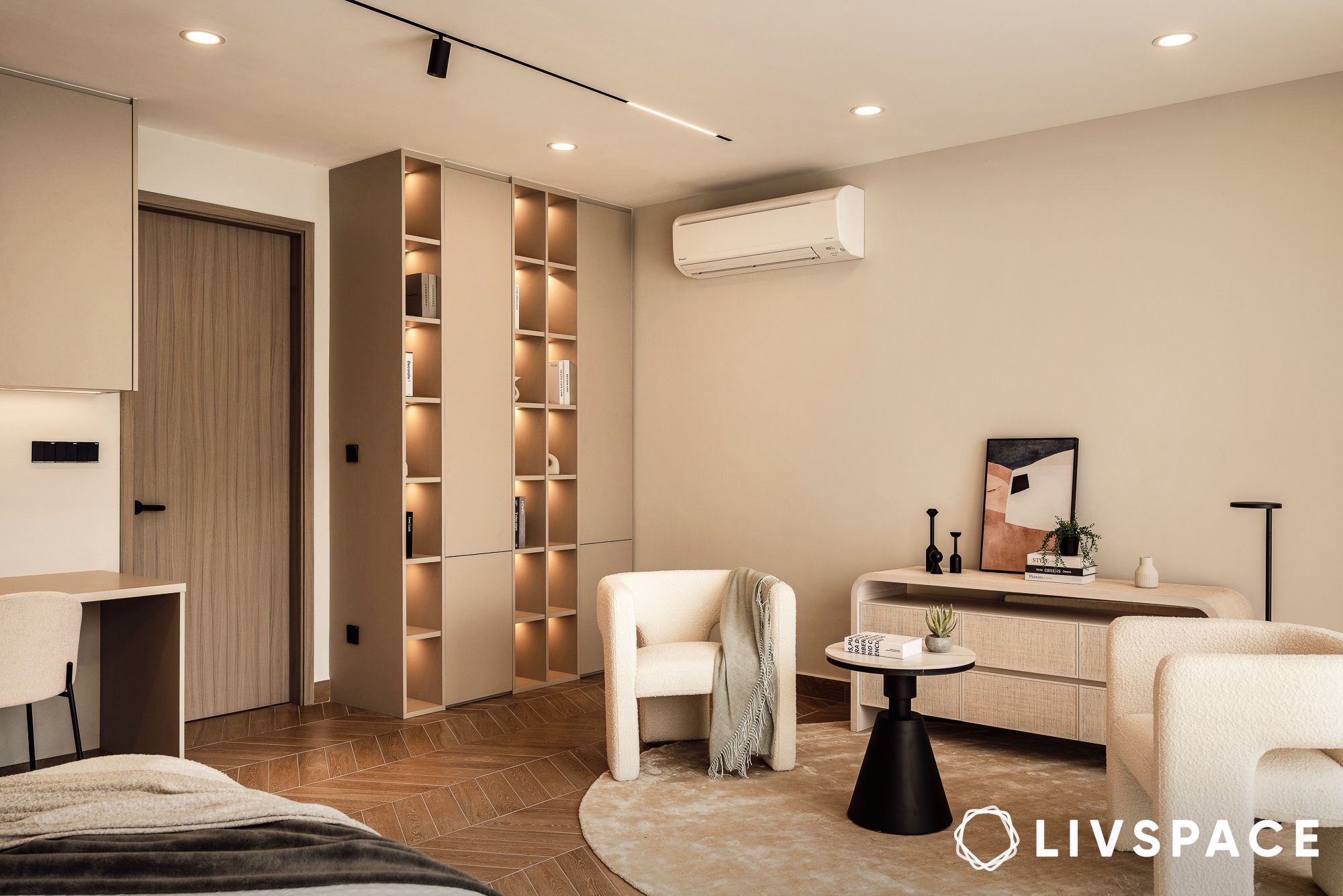 bedroom design abstract