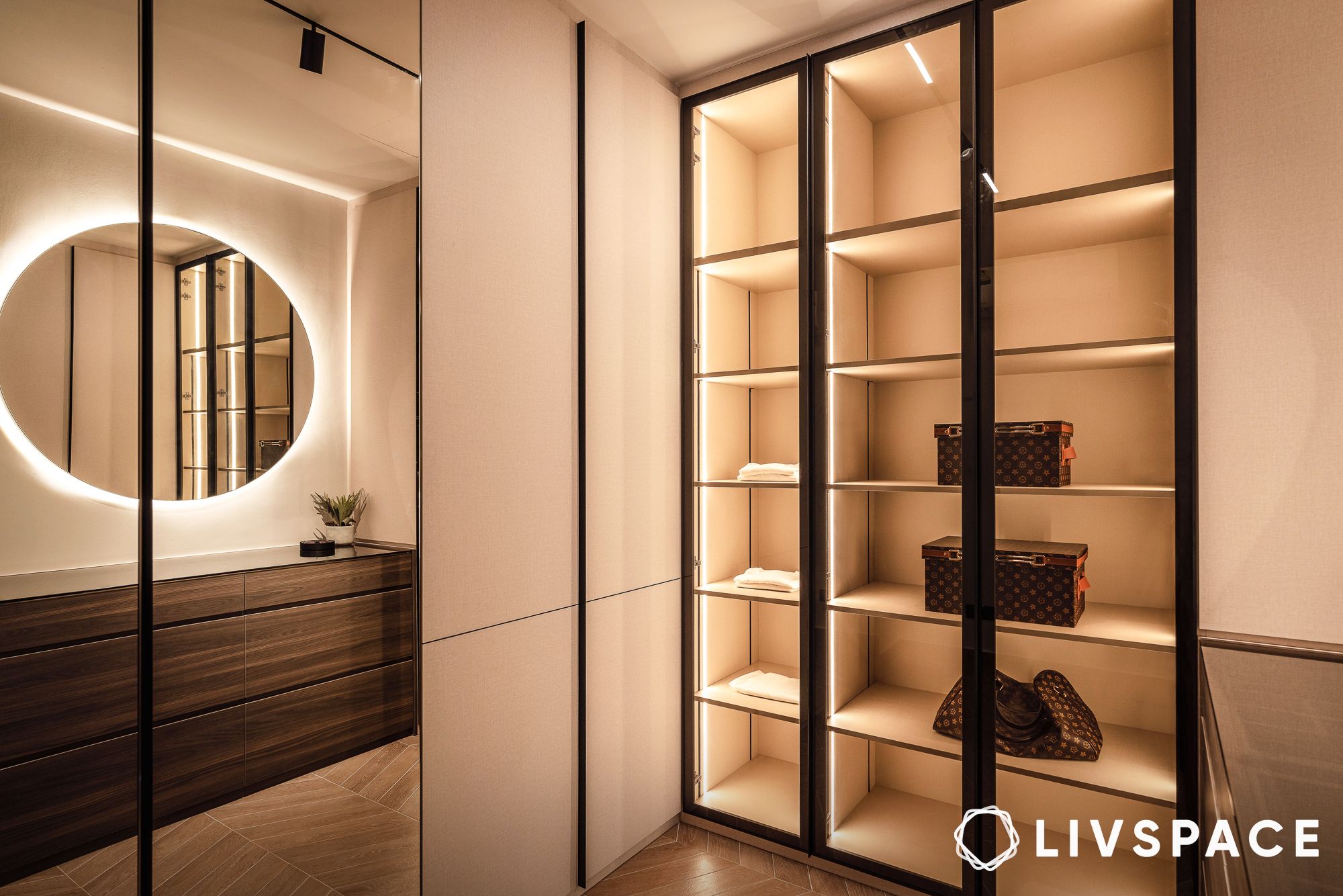 walk in wardrobe design