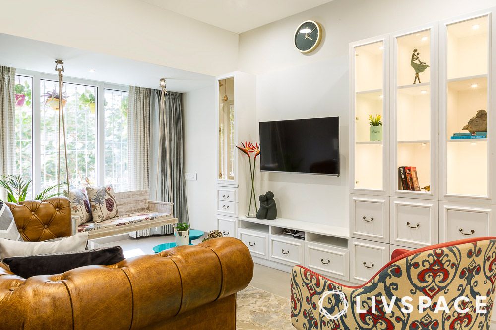 medium density board tv unit