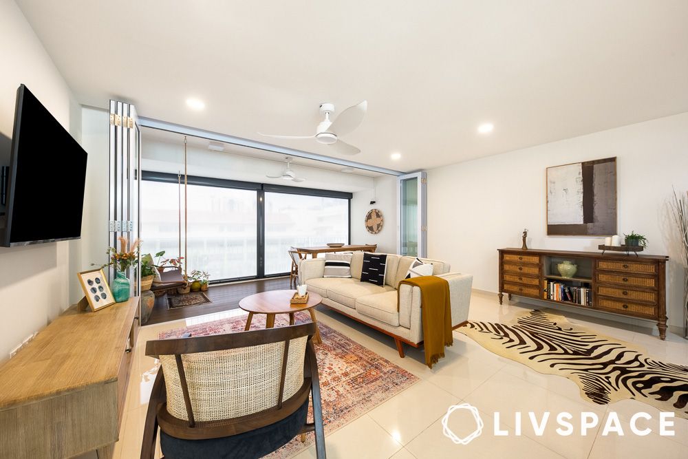 3 room hdb price living area