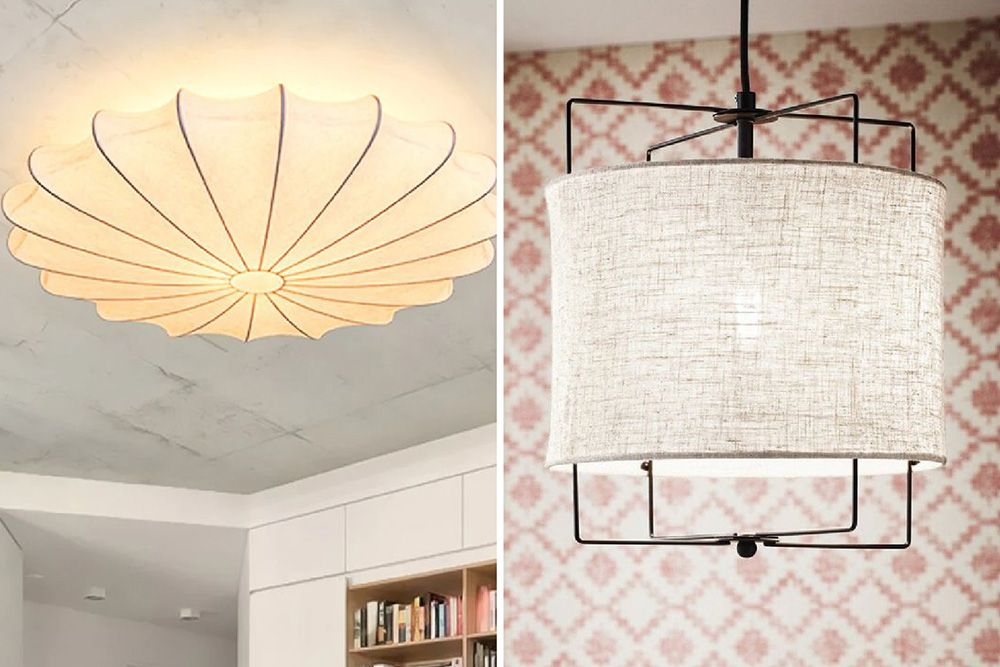 different-types-of-fabric-ceiling-lights