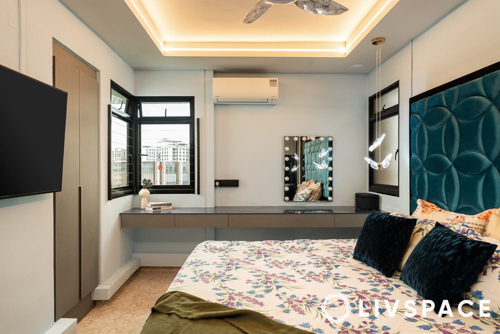 master bedroom cove light false ceiling