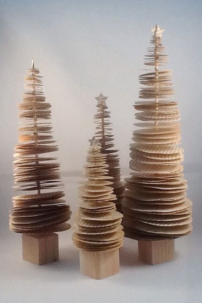 Paper Christmas tree decoration