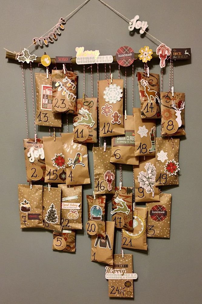 Gift wraps wall hanger christmas decor