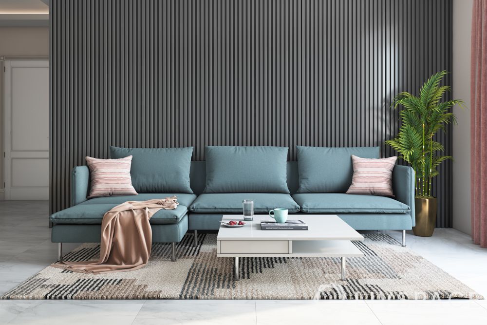 interior-design-for-living-room-blue-couch-panel-sofa-couch-wall
