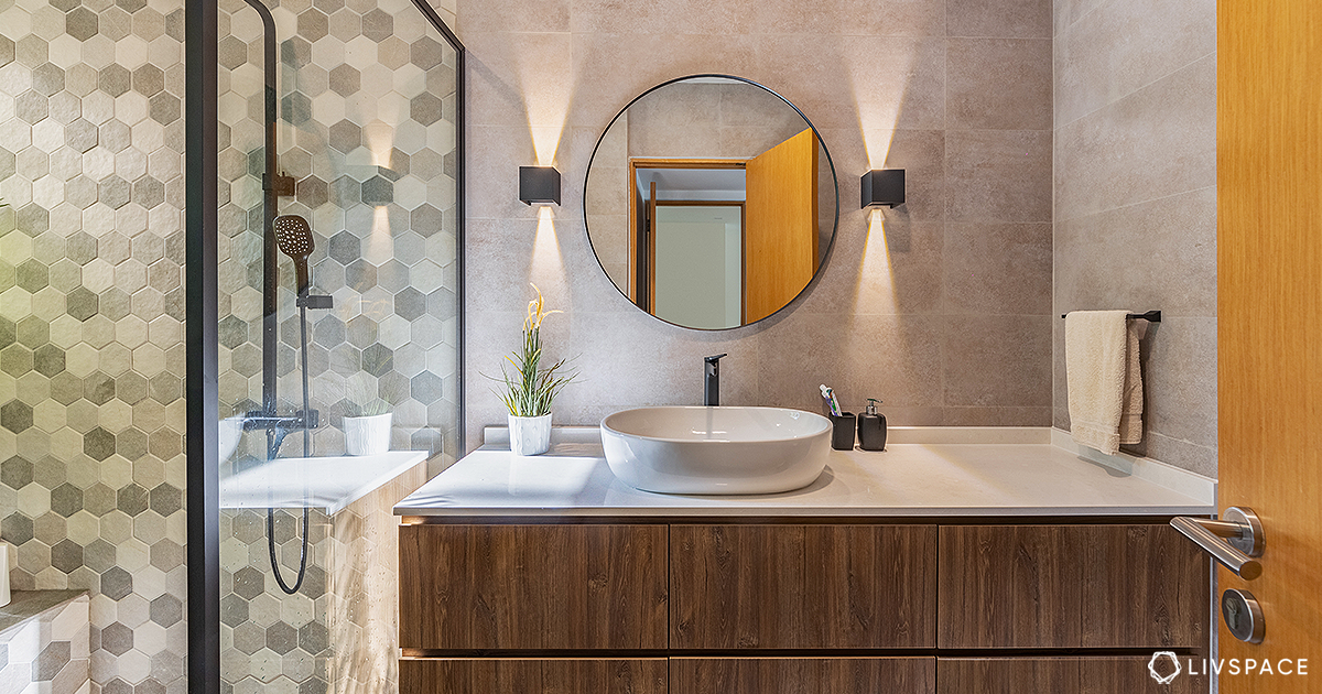 3 Interior Designers Transform The Same Luxury Bathroom, Space Savers